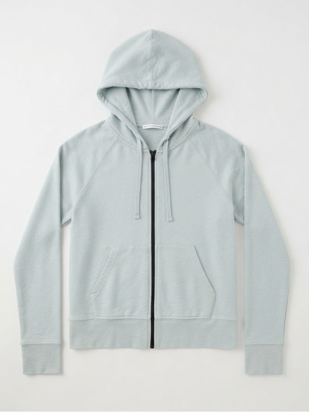 James Perse Vintage French Terry Zip Up Hoodie jacket